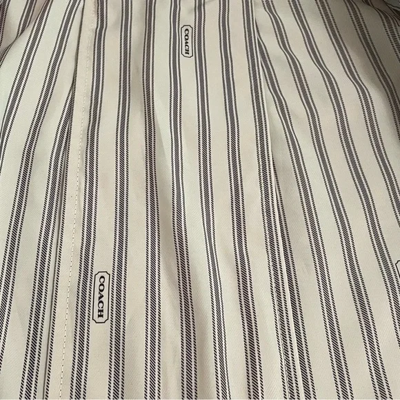 Coach Solid Red Short Trench Coat‎ **NO BELT** - Picture 10 of 16